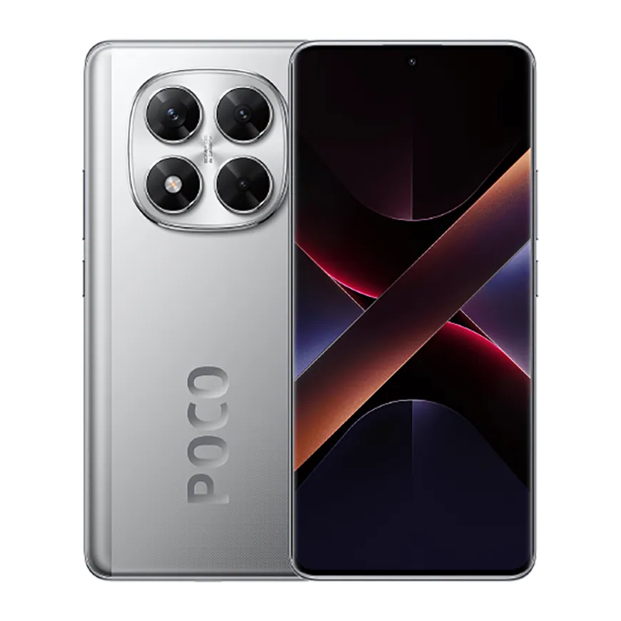 Смартфон Xiaomi POCO X7 12/512 ГБ, серебристый