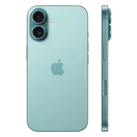 Apple iPhone 16 Plus 512 ГБ, бирюзовый