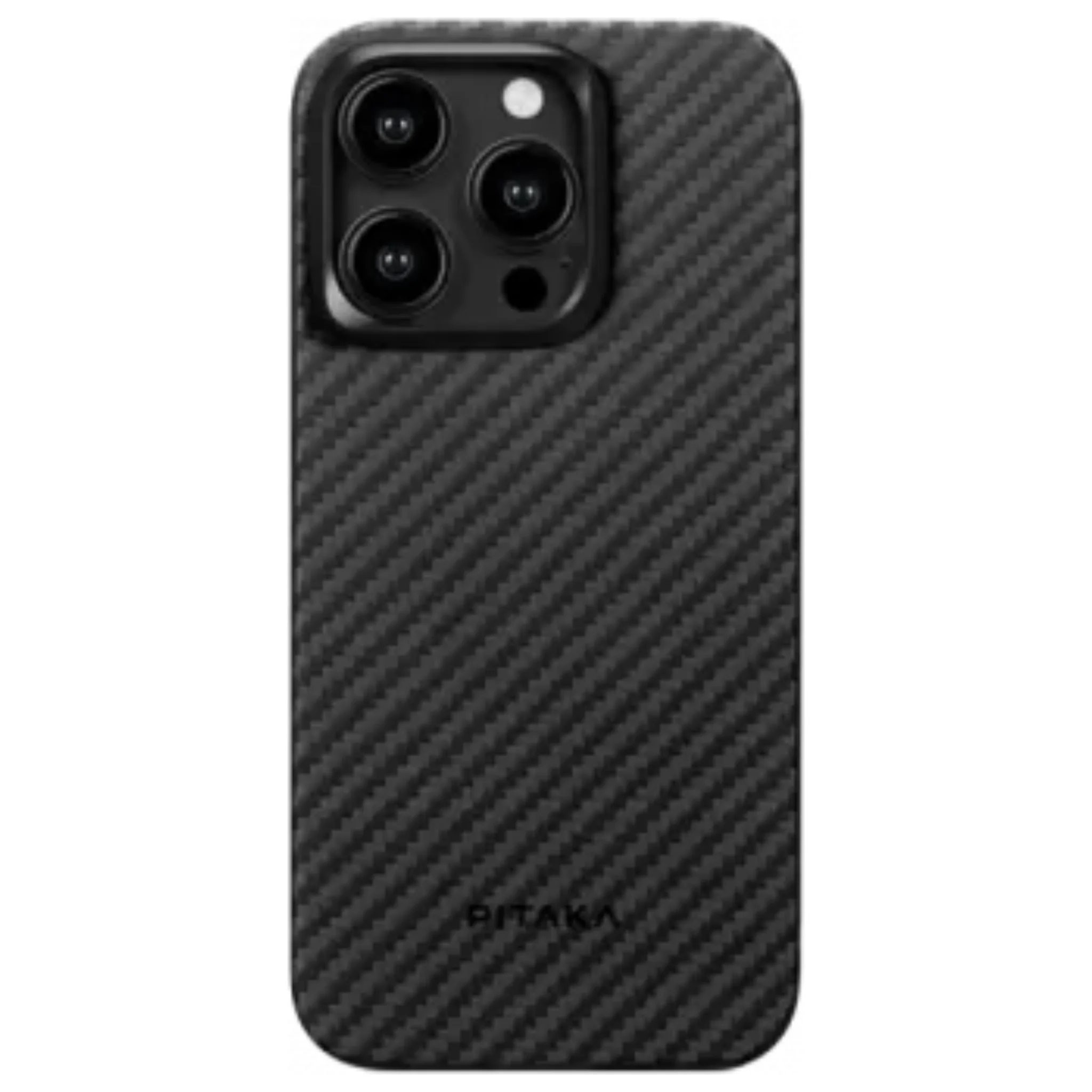 Чехол Pitaka MagEZ Case 4 Kevlar для iPhone 15 Pro, черно-серый